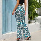 Baha Ranch All Turquoise Flare Pants Baha Ranch Western Wear