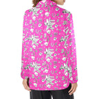 Baha Ranch Hot Pink YEEHAW Rhinestone Cowgirl Blazer Baha Ranch Western Wear
