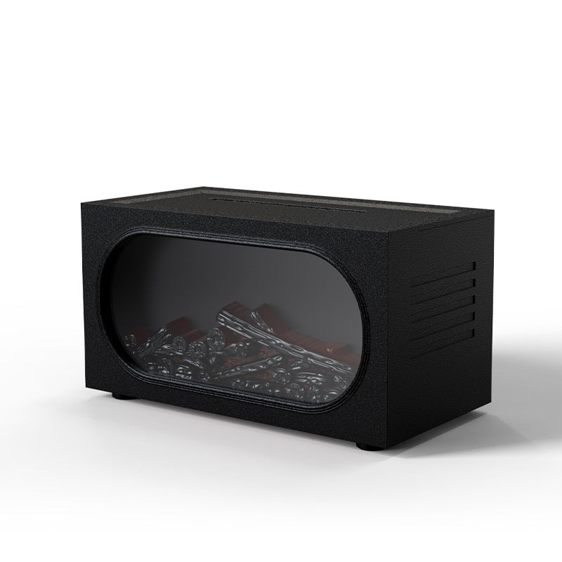 Fireplace Aroma Diffuser Desktop Colorful Simulation Flame Humidifier