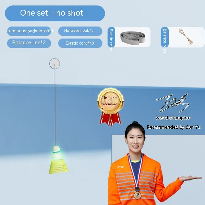 Strength Practice Fitness Sparring Rebound Badminton Trainer