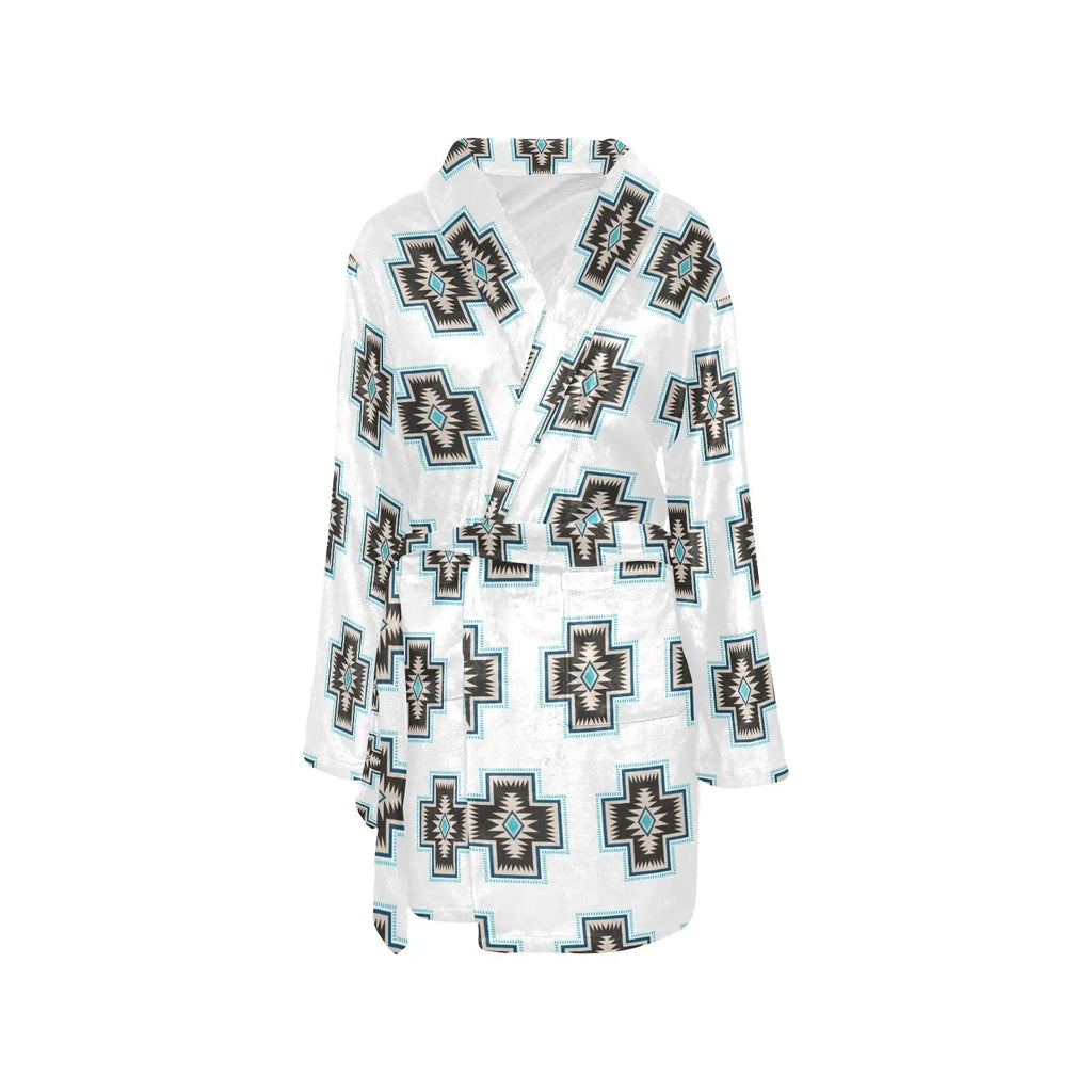 Southwestern Cross Women's Western Bath Robe Baha Ranch Western Wear