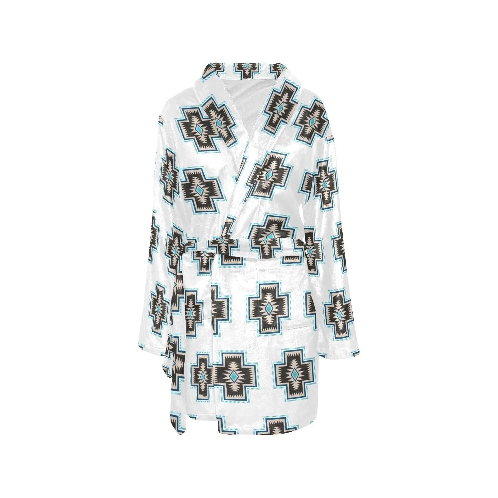 Southwestern Cross Women's Western Bath Robe Baha Ranch Western Wear