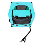 Pet Bike Trailer Dog Cart for Bicycle,Suitable for Small and Medium Pets, Easy Folding Cart Frame, Quick Release Wheel, Non-Slip Floor, Internal Leash