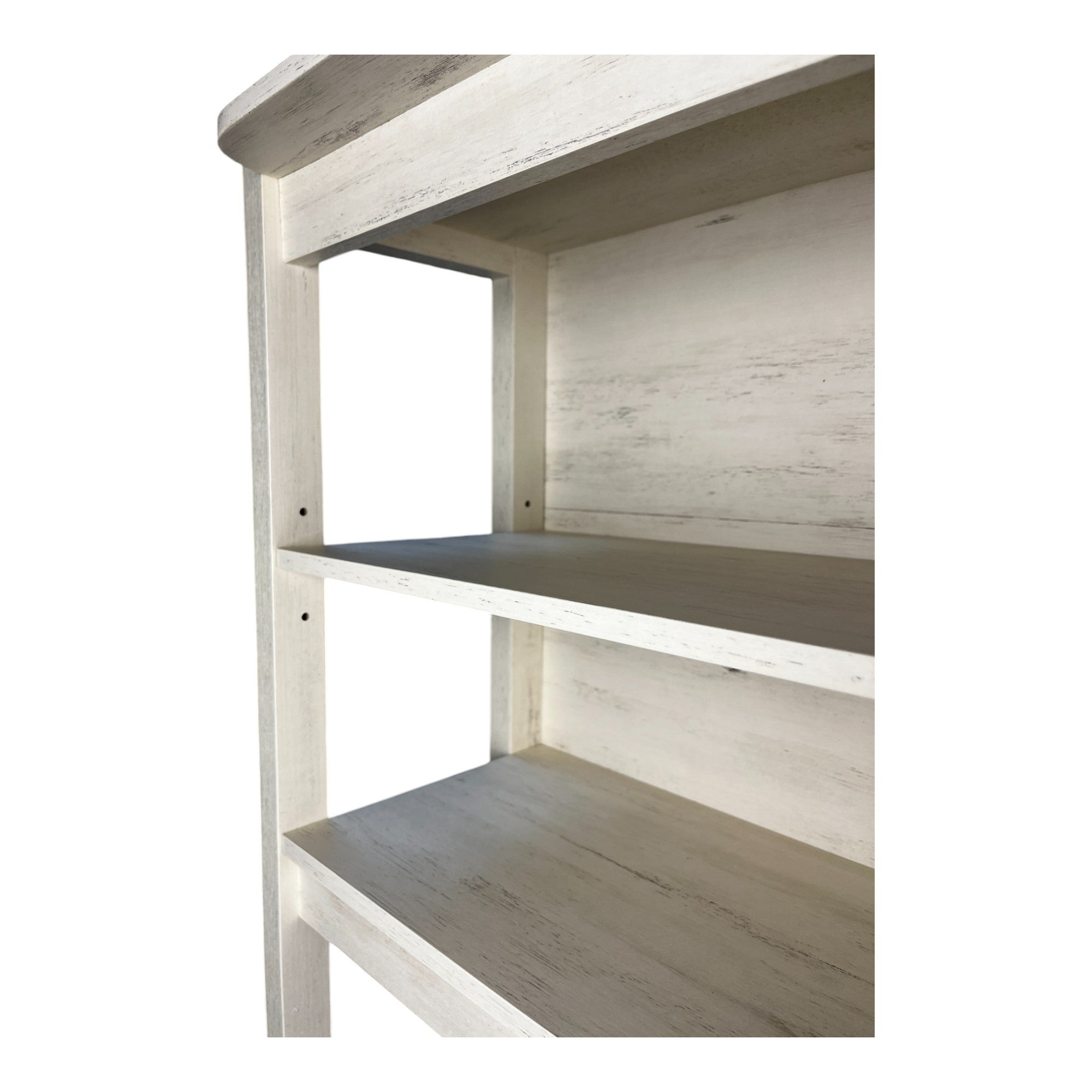 31.5' White and Black color 5-Tier Bakers Rack for Kitchen with Storage, Coffee Bar, Kitchen Shelves, Microwave Stand