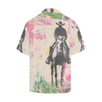 Baha Ranch Retro Pop Western Trail Ride Men's Camp Shirt Baha Ranch Western Wear