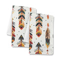 Southwestern Feathers Set of 2 Dish Towels Made in America Baha Ranch Western Wear