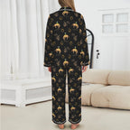 Baha Ranch All Cowboy Western Satin Long Pajamas Baha Ranch Western Wear