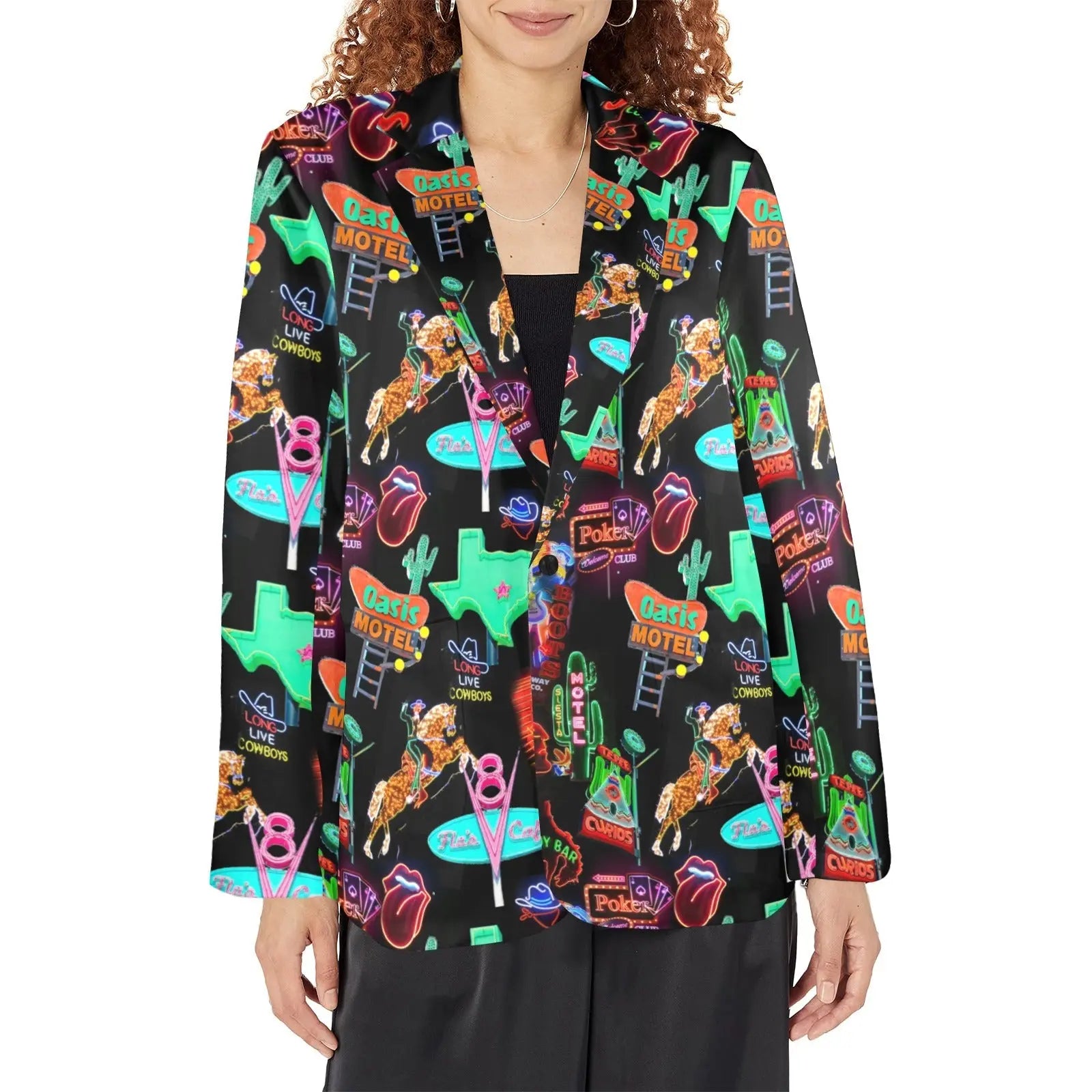 Baha Ranch Vegas Neon Women's Western Blazer Baha Ranch Western Wear