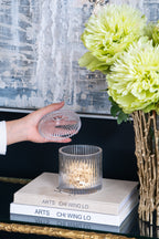 D4x6'Ancell Lidded Glass Jar