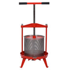 Fruit Wine Press and Crusher,100% Nature Apple&Grape&Berries Crusher Manual Juice Maker for Kitchen