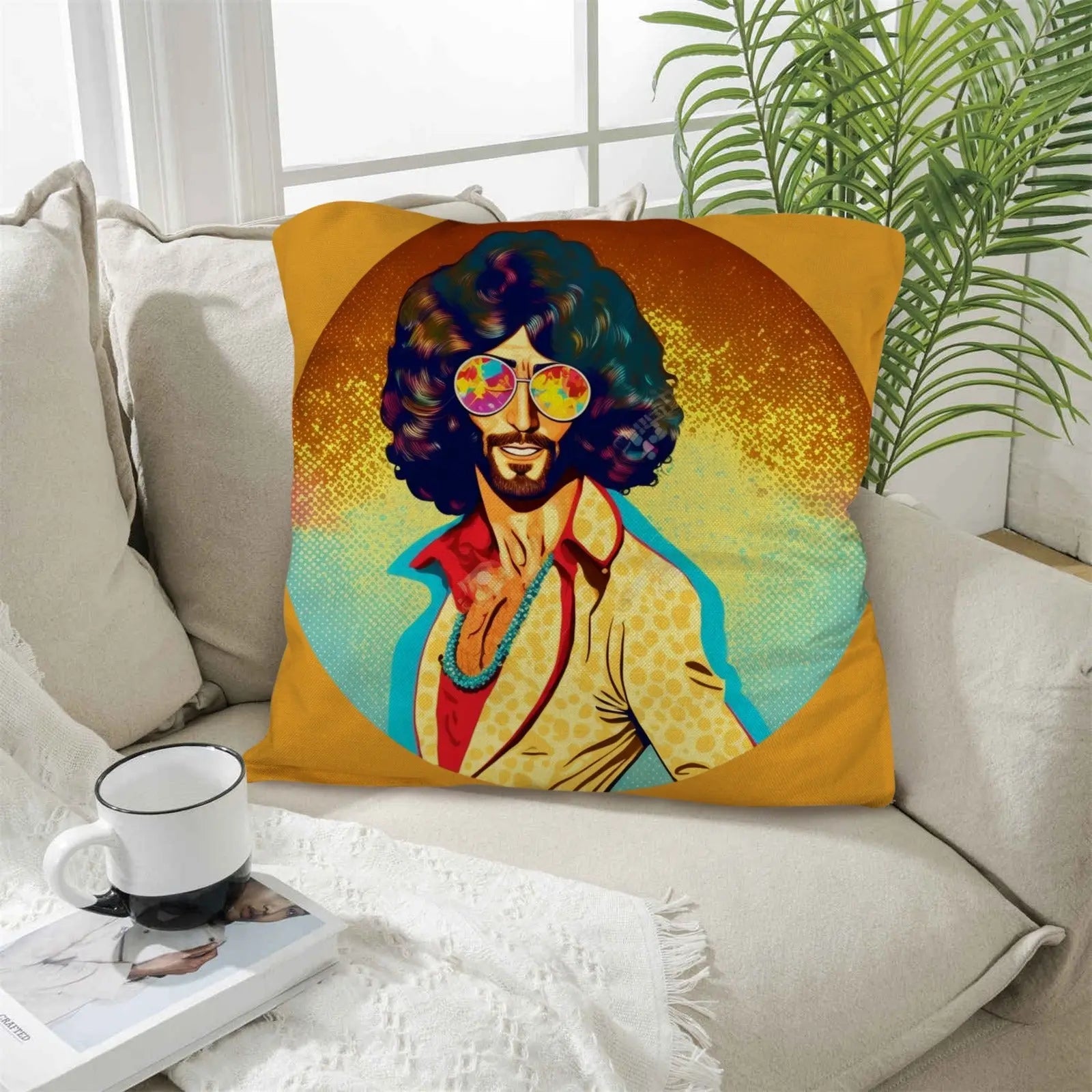 Disco Dude Pillow Case Made in America Baha Ranch Western Wear