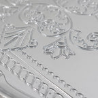6 Pack Plastic Charger Plate, 11.8' x 9.1'