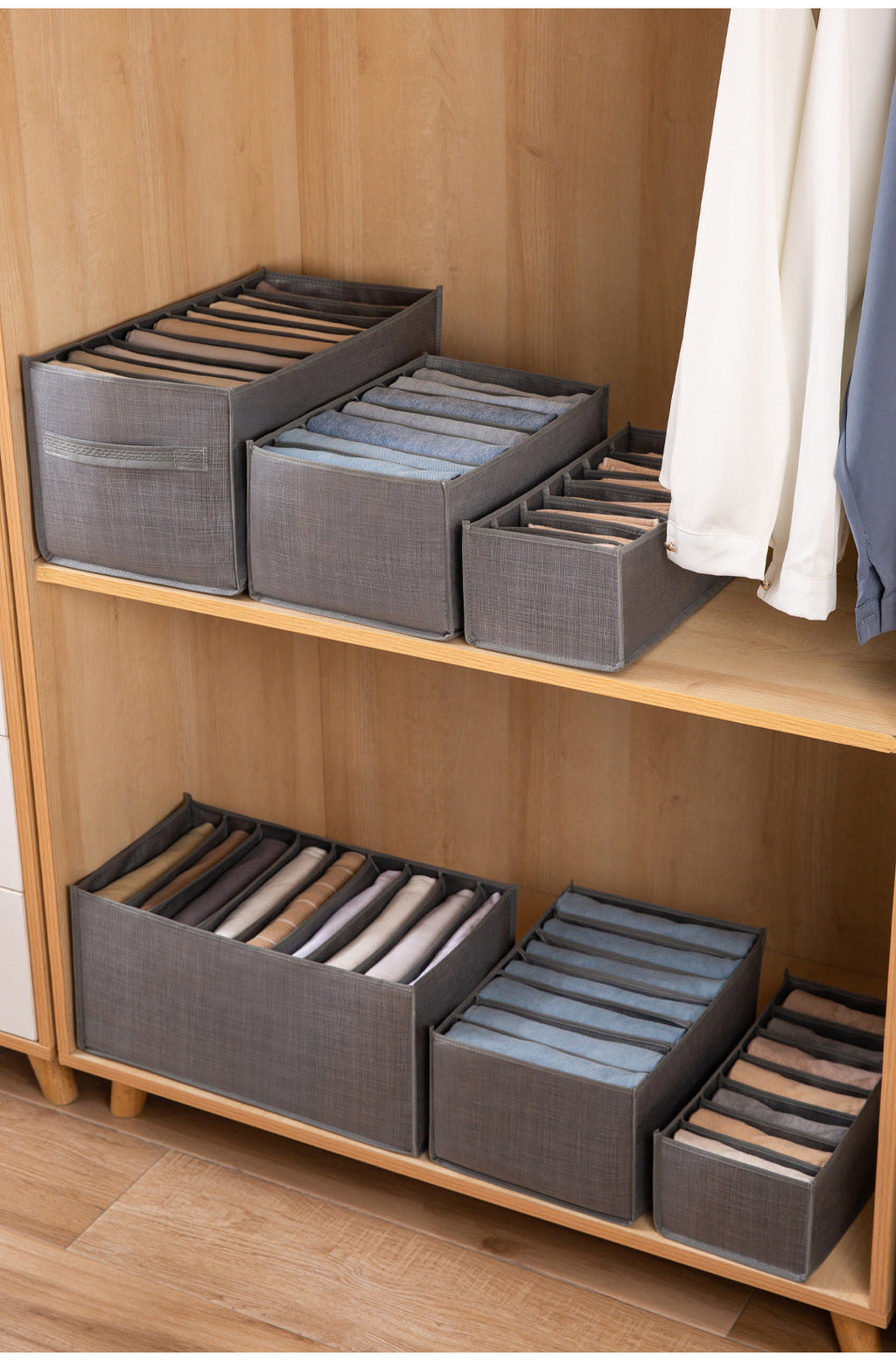 Clothes And Pants Storage Artifact Drawer Compartment