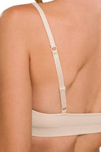 Zenana Seamless Classic Bra with Removable Bra Pads