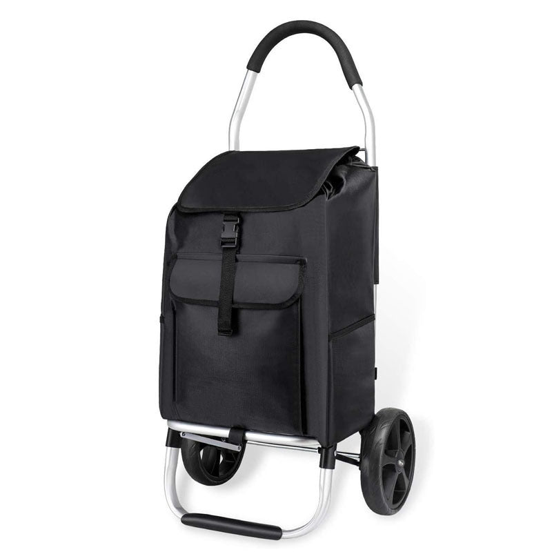Portable Foldable Home Aluminum Shopping Cart