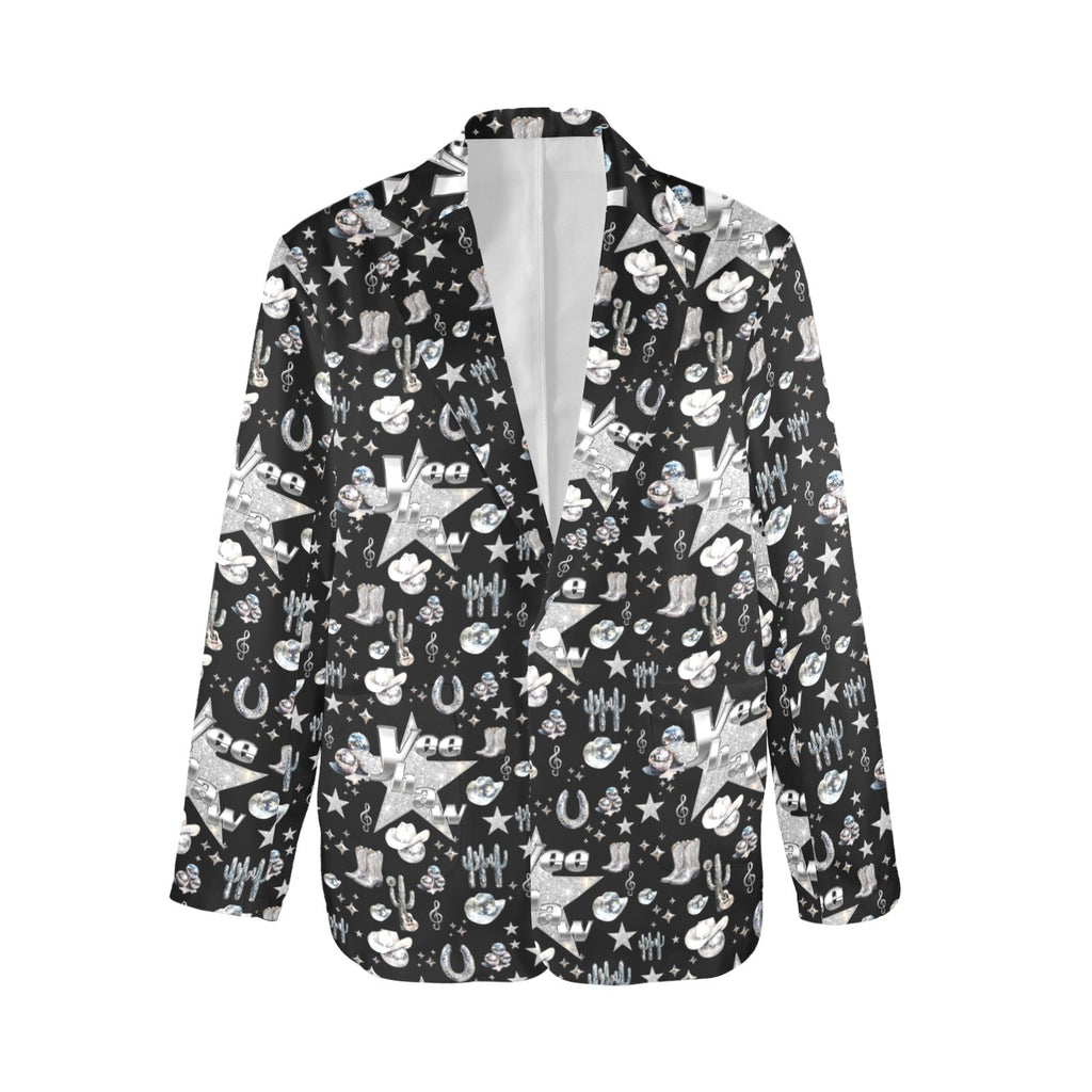Baha Ranch Rhinestone Cowgirl Yeehaw Blazer Women's Blazer Baha Ranch Western Wear