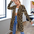 Baha Ranch Retro Pop Western Leopard Lightweight Cardigan Baha Ranch Western Wear