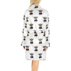 Longhorn Women's Western Bath Robe Baha Ranch Western Wear