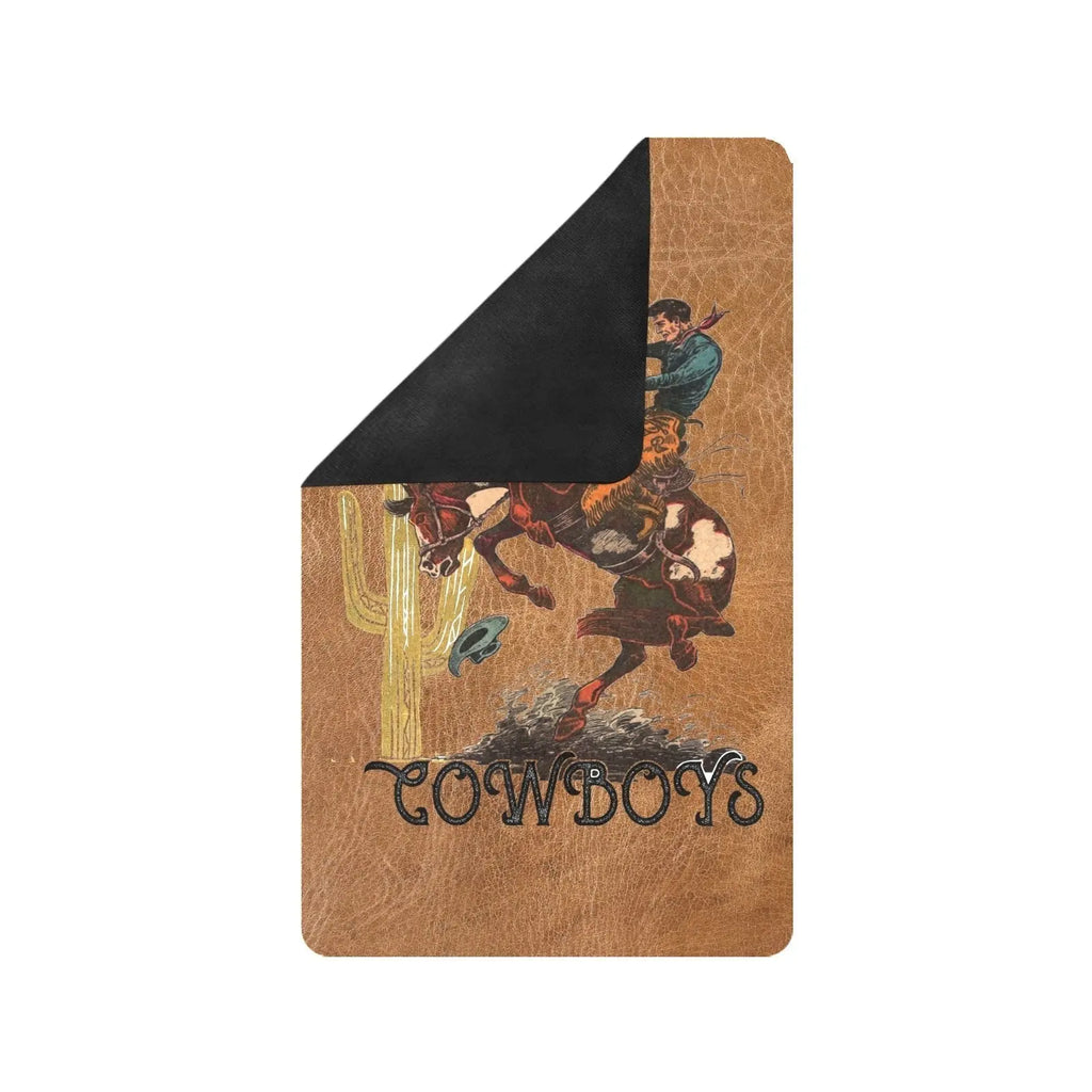 How Bout Them Cowboys Floor Mat  30" x 18" Made in America Baha Ranch Western Wear
