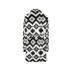 Black Aztec Women's Western Bath Robe Baha Ranch Western Wear