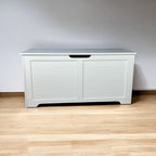 39.4' Top open Cat Litter Box Enclosure Furniture, Cat Washroom, Hidden Litter Box Cover, Cabinet for Large Cat, Dog Proof Cat Litter Boxes, Hideaway Litter Box, Cat House, White