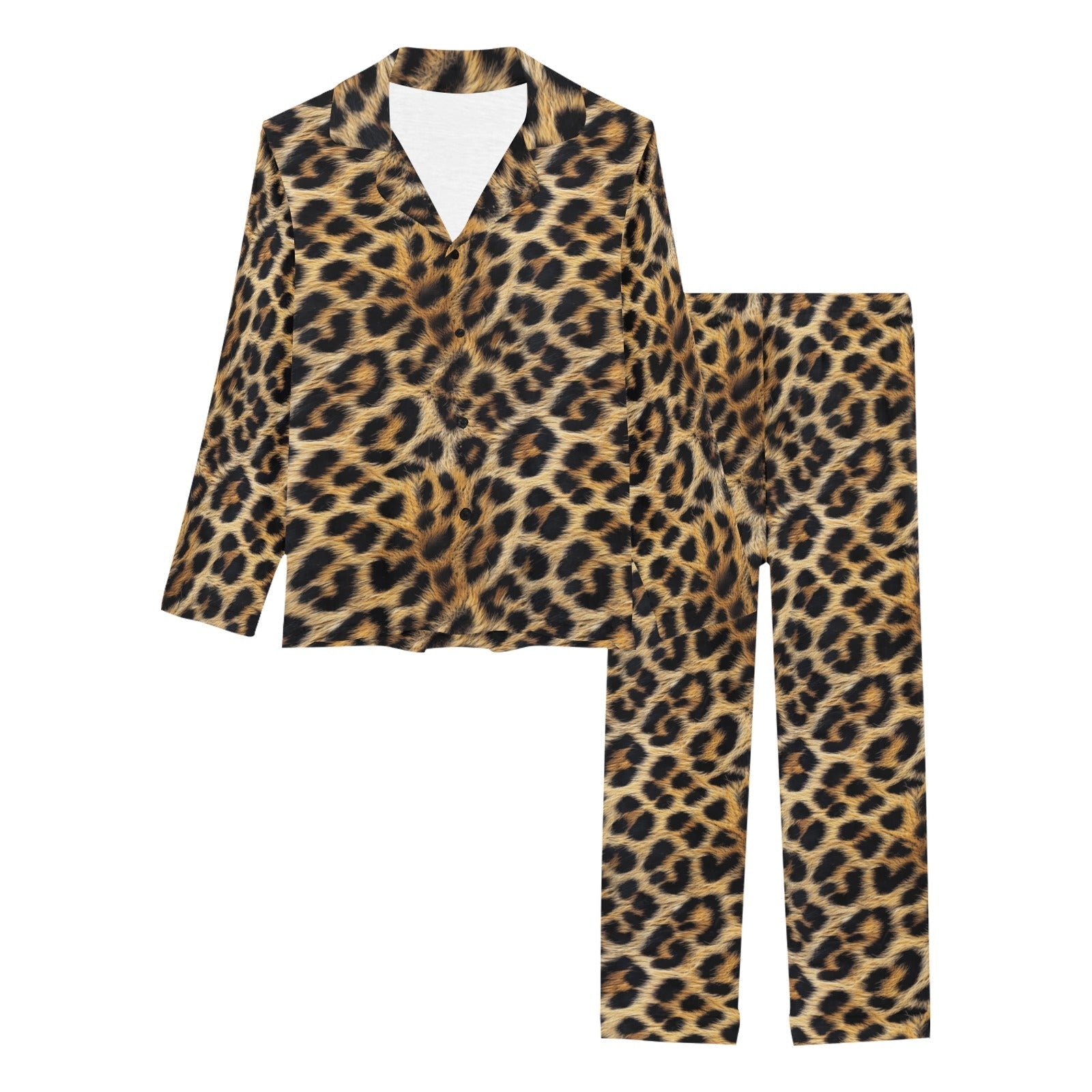 Baha Ranch Retro Pop Western Leopard Pajamas Set Baha Ranch Western Wear