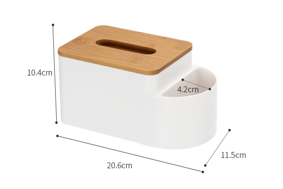 Home Living Room Coffee Table Remote Control Storage
