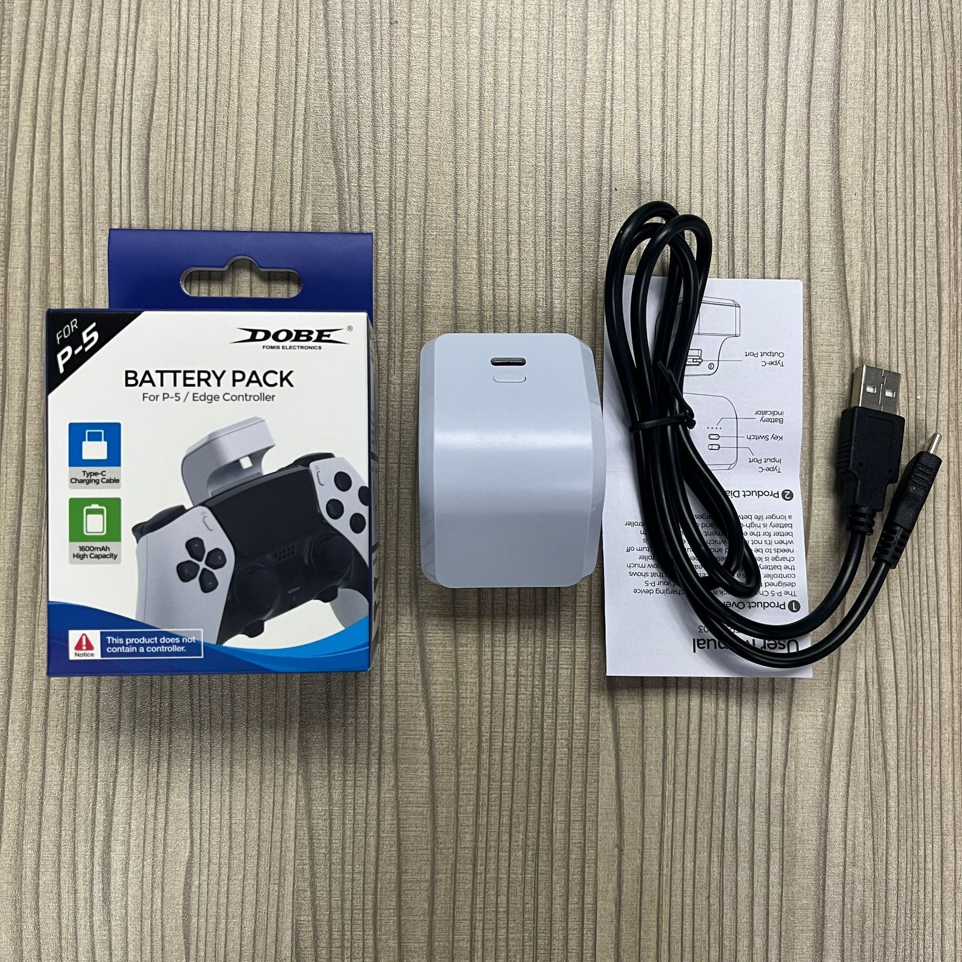 Handle Endurance Power Bank Plug-in Battery 1600 MA