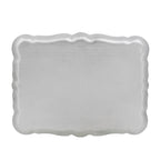 6 Pack Plastic Charger Plate, 11.8' x 9.1'