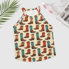Baha Ranch Got My Boots Tank Top Baha Ranch Western Wear