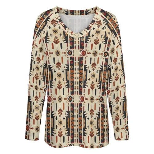 Baha Ranch Aztec Long Sleeve Tee Baha Ranch Western Wear
