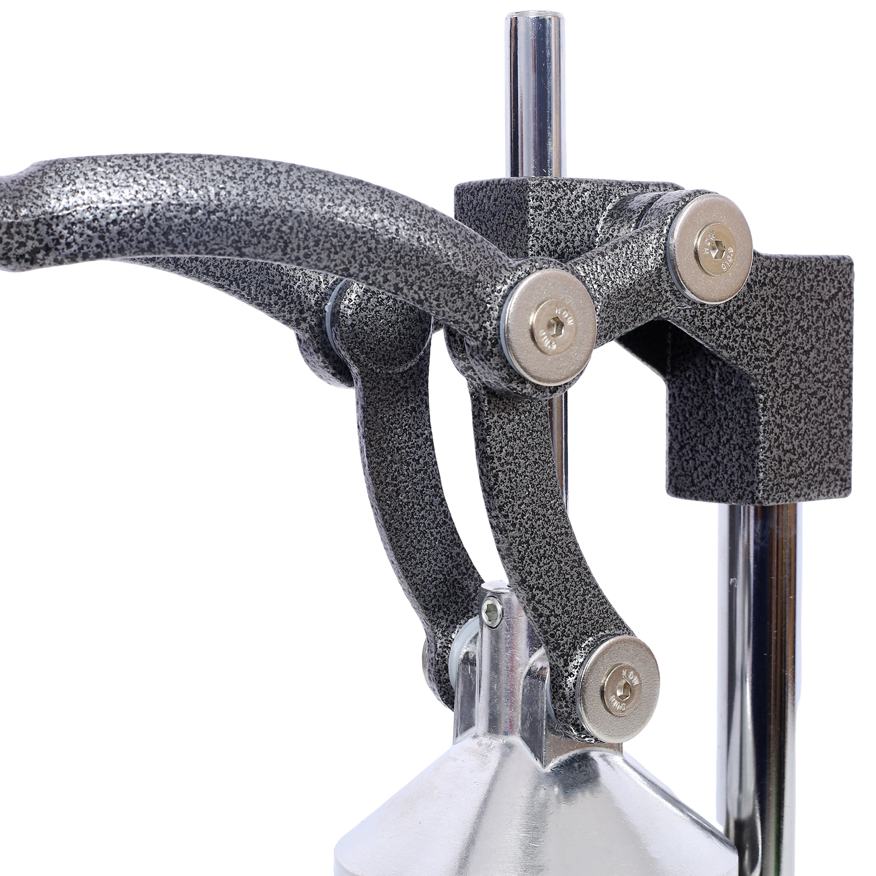 Cast Iron Citrus Juicer , Extra-Large Commercial Grade Manual Hand Press , Heavy Duty Countertop Squeezer for Fresh Orange Juice ,grey color
