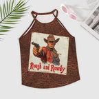 Baha Ranch Rough and Rowdy Vintage Western Tank Baha Ranch Western Wear