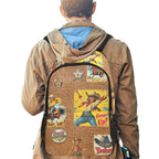 Vintage Cowgirl Collage Backpack Baha Ranch Western Wear