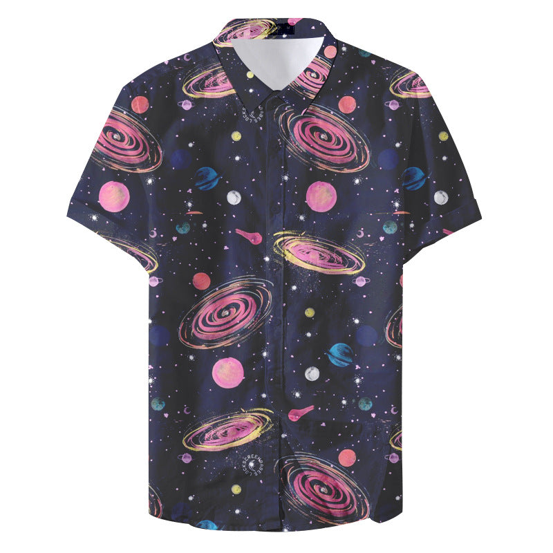 European And American Nightclub Plus Size Breathable Shirt