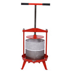 Fruit Wine Press and Crusher,100% Nature Apple&Grape&Berries Crusher Manual Juice Maker for Kitchen
