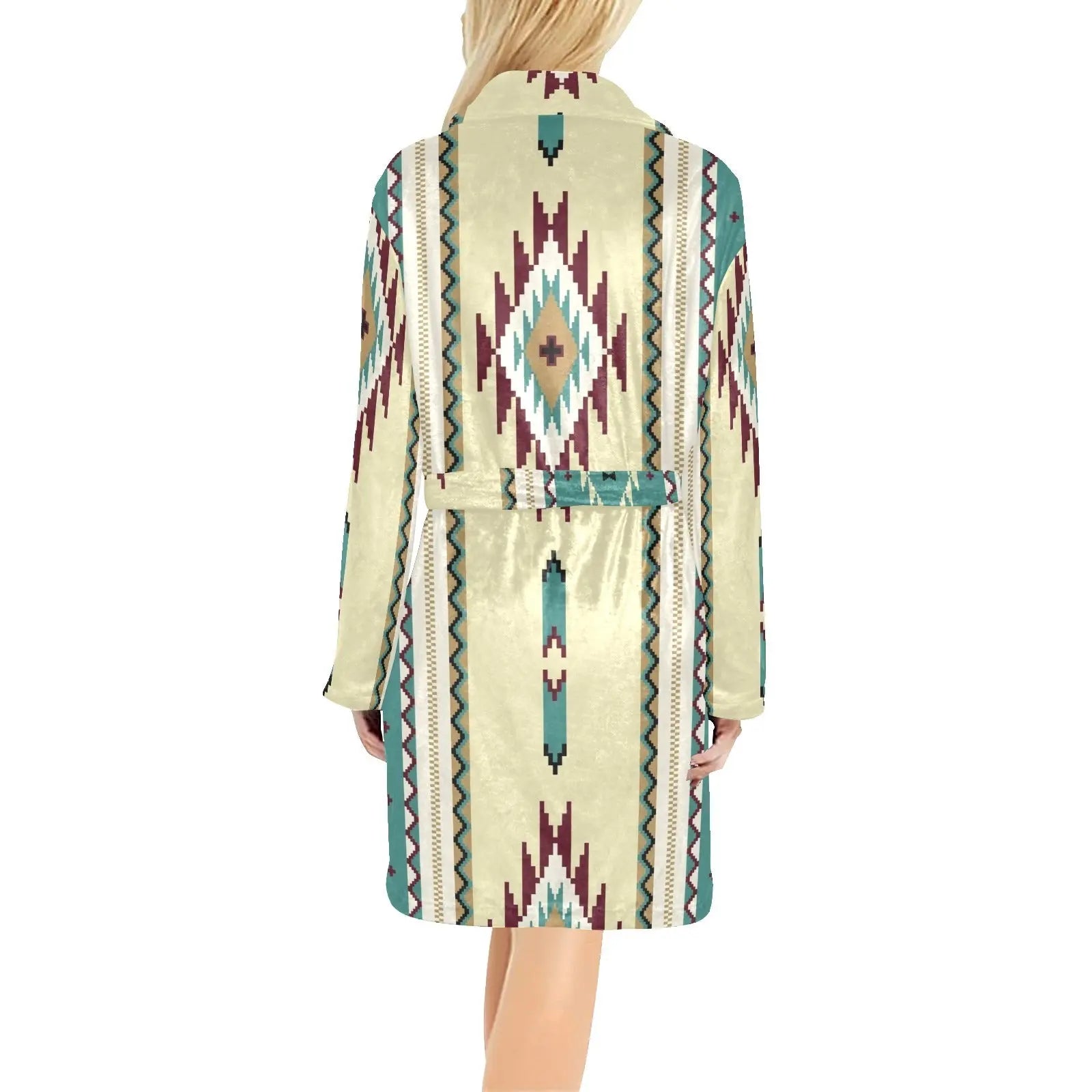 Taos Aztec Women's Bath Robe Baha Ranch Western Wear