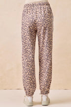 BiBi Side Lines Leopard Track Pants