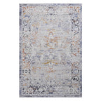 NAAR PAYAS Collection 2X3 Ivory / Grey / Traditional Doormat Rug