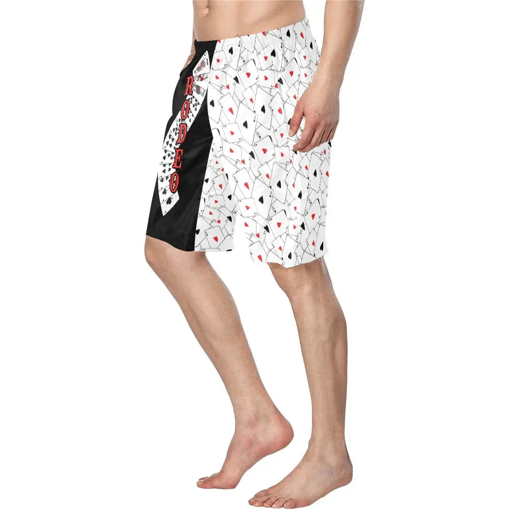 Rodeo Vegas Mens Western Swim Trunks Shorts Baha Ranch Western Wear