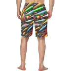 Baha Ranch Men's Fishing Lures Beach Swim Shorts Baha Ranch Western Wear