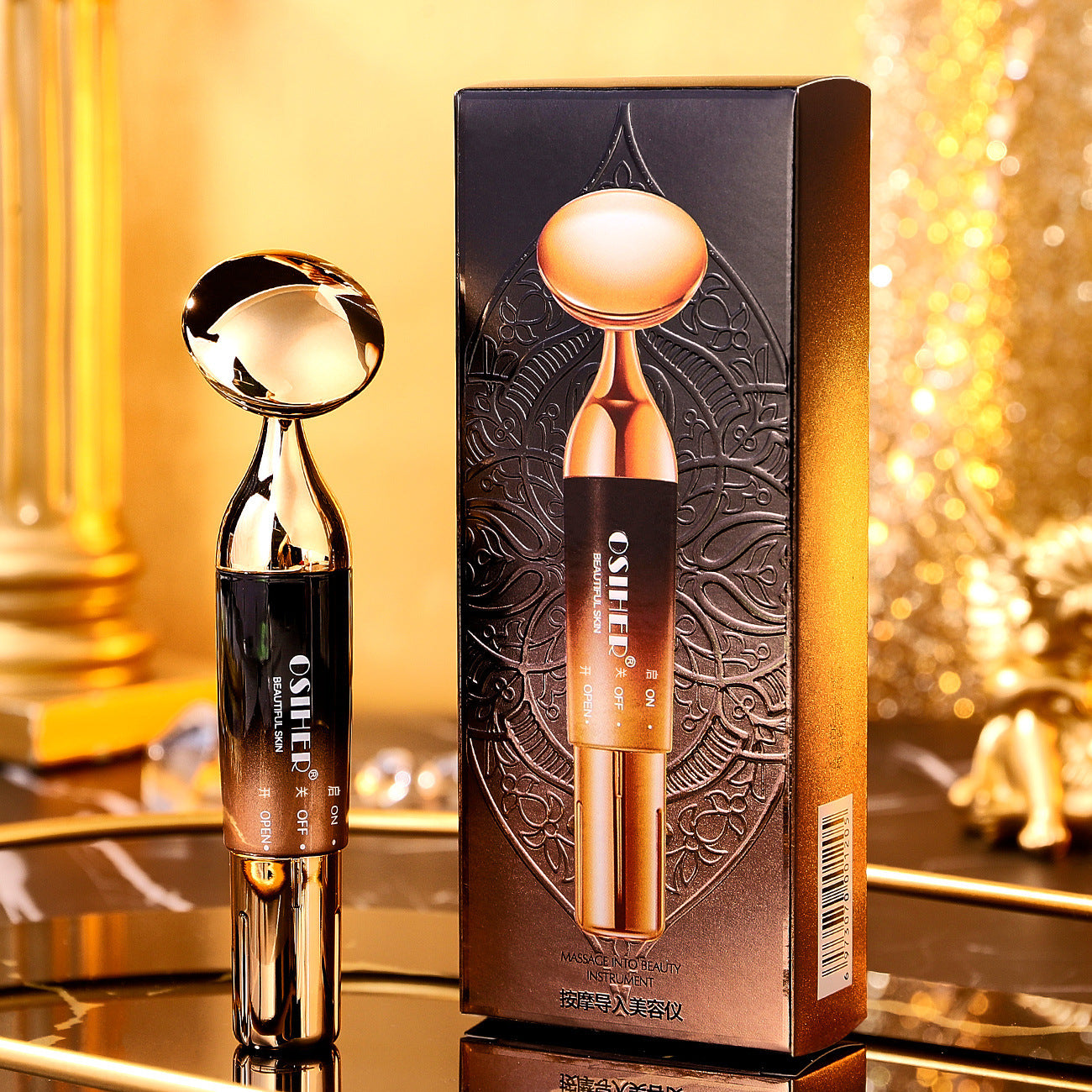 Electric Facial Beauty Instrument Lifting And Tightening Face Electric Eye Massager Massage Instrument