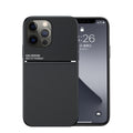 Built-in Magnetic Frosted Shockproof Phone Case