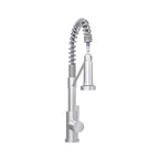 Bothwa Home CUPC Certified 19' Single Handle Kitchen Faucet (Brushed Nickel Finish)