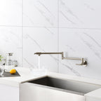 Wall Mount Folding Kitchen Pot Filler Faucet