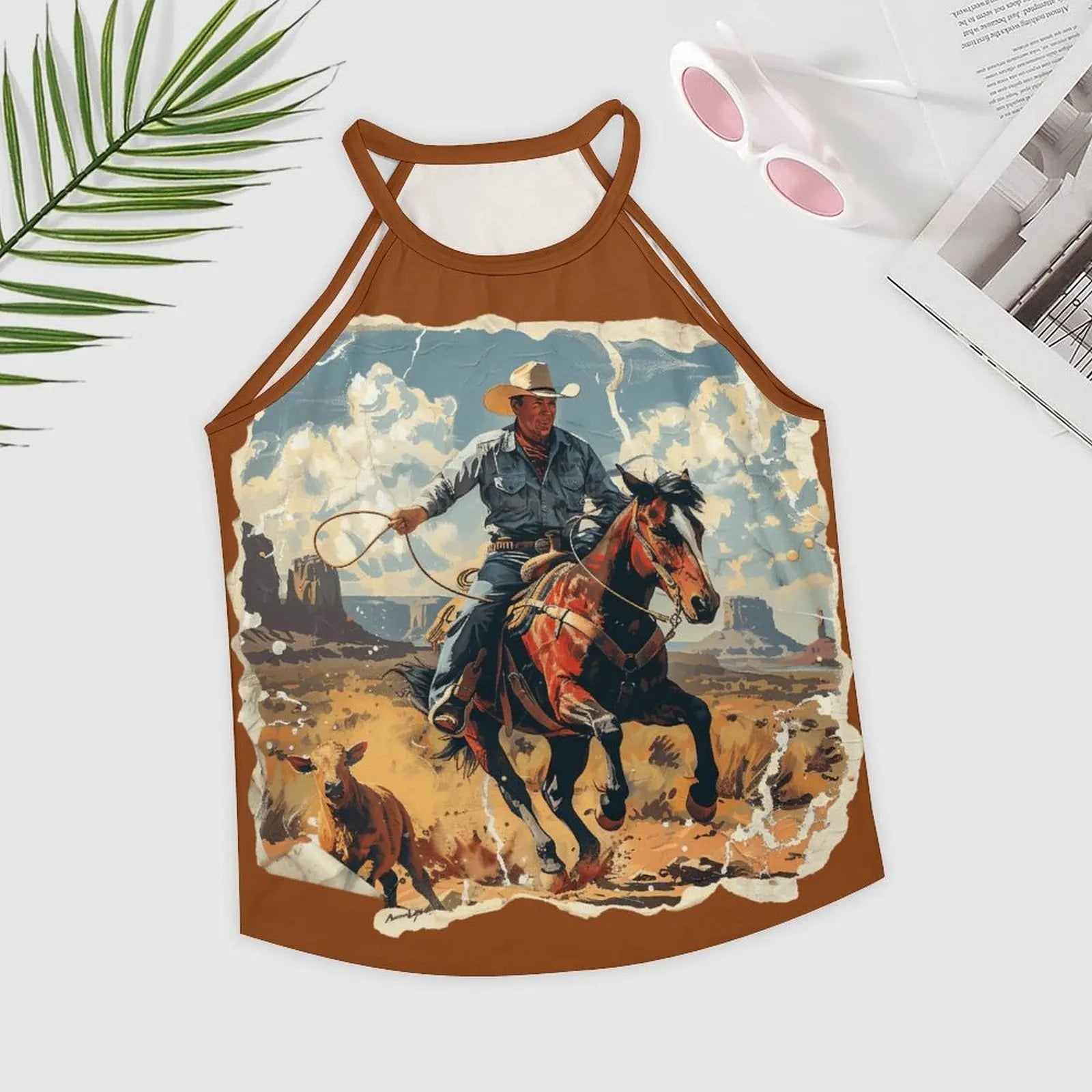 Baha Ranch Ranching Western Tank Top Baha Ranch Western Wear