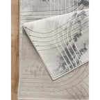 Geometrix GC_DIM1003 Gray 7 ft. 10 in. x 10 ft. 6 in. Contemporary Area Rug with Geometric 3D Effect