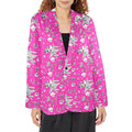 Baha Ranch Hot Pink YEEHAW Rhinestone Cowgirl Blazer Baha Ranch Western Wear