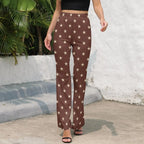 Baha Ranch Star Print Flare Pants Baha Ranch Western Wear