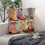 Danilo Boots Pillow Case Custom Pillow Case Made in America Baha Ranch Western Wear